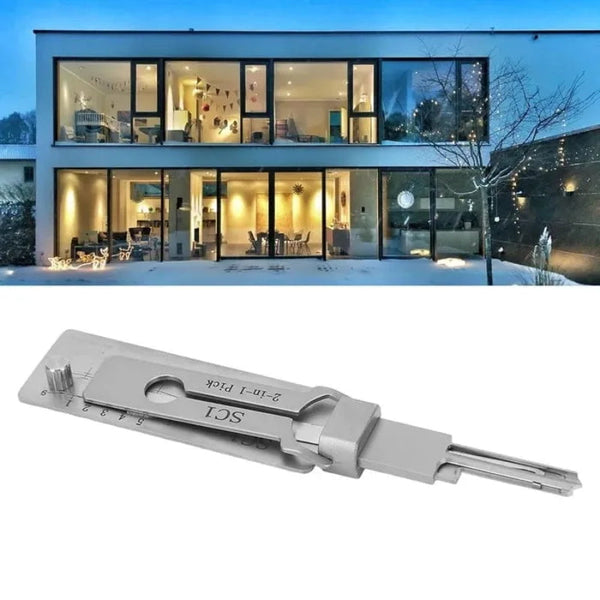 🔥 Stainless Steel Master Key Decoder