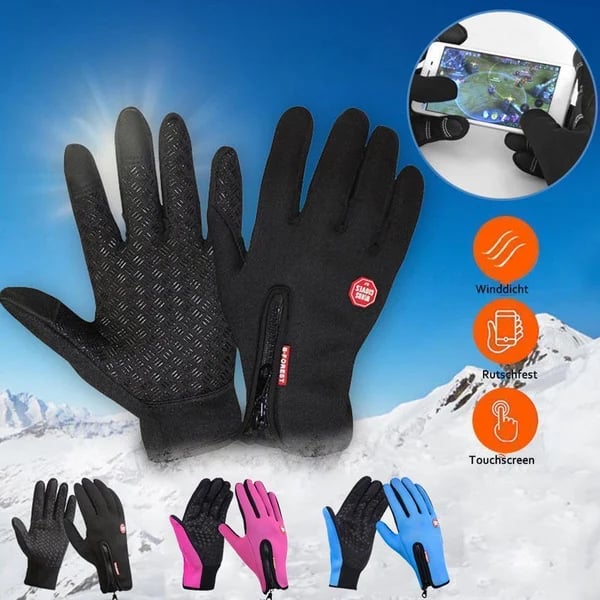 Ultimate Waterproof & Windproof Thermal Non-Slip Gloves